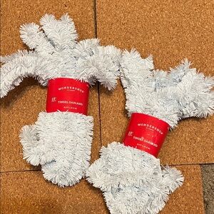 Wondershop Festive White Tinsel Garland